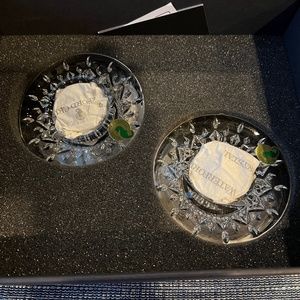 Waterford Crystal Lismore Votive Pair